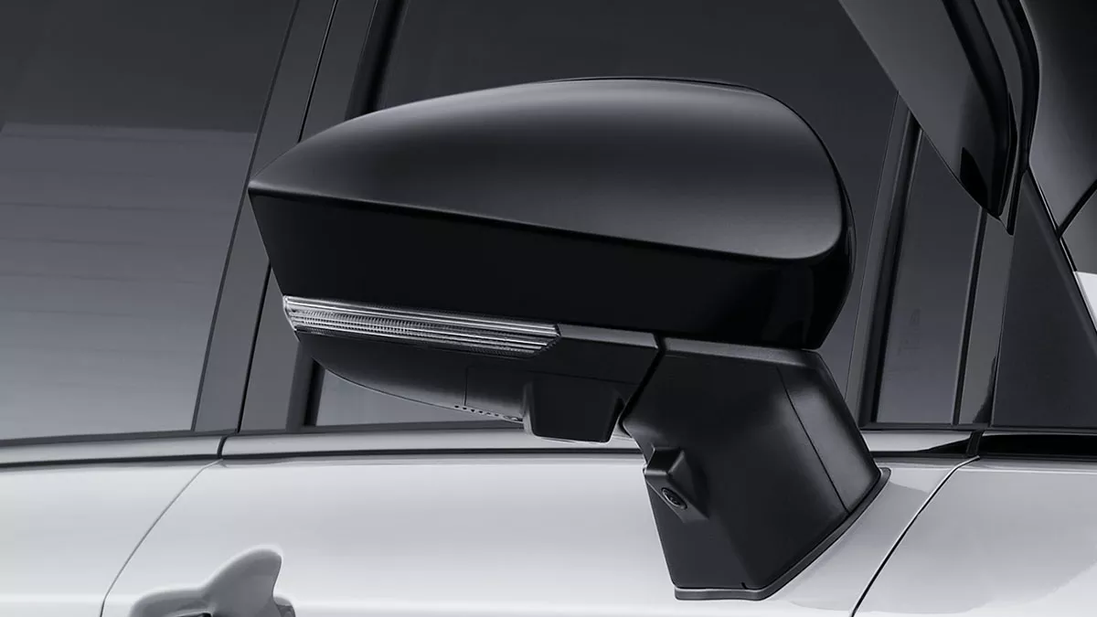 New Black Outer Mirror Cover