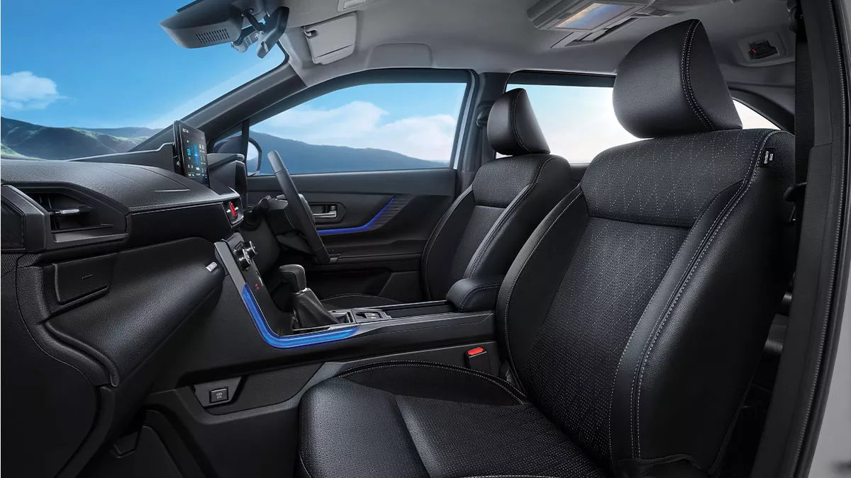 Sophisticated Black Seat Material