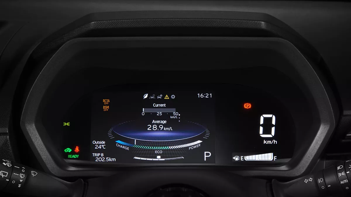 Digital TFT Multi Information Display